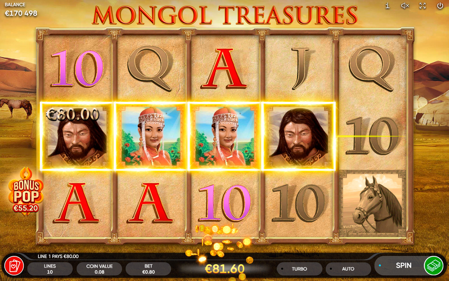 Отправляйся на поиски сокровищ в Монголию на игровом автомате онлайн «Mongol Treasure»